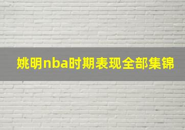 姚明nba时期表现全部集锦