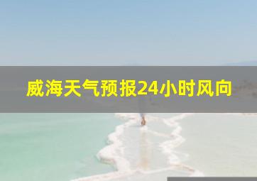 威海天气预报24小时风向