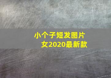 小个子短发图片女2020最新款