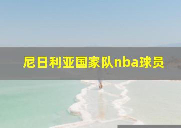 尼日利亚国家队nba球员