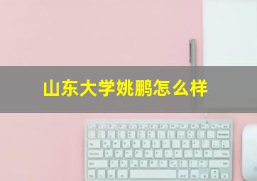 山东大学姚鹏怎么样