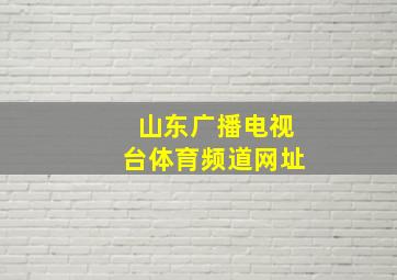 山东广播电视台体育频道网址