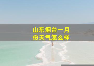 山东烟台一月份天气怎么样