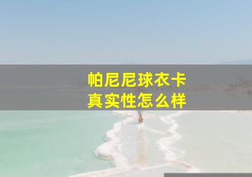 帕尼尼球衣卡真实性怎么样