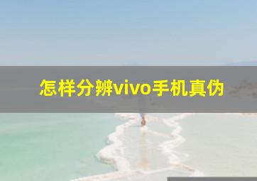 怎样分辨vivo手机真伪