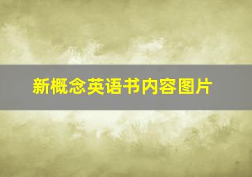 新概念英语书内容图片