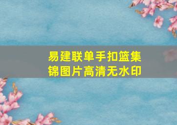 易建联单手扣篮集锦图片高清无水印