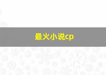 最火小说cp