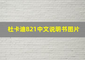 杜卡迪821中文说明书图片