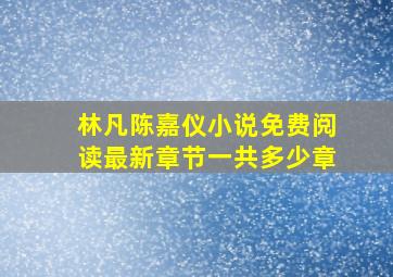 林凡陈嘉仪小说免费阅读最新章节一共多少章