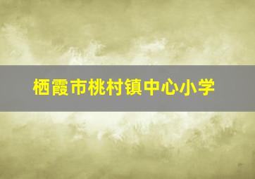 栖霞市桃村镇中心小学