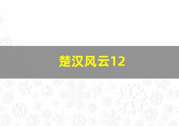 楚汉风云12