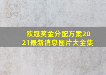 欧冠奖金分配方案2021最新消息图片大全集