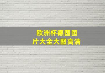 欧洲杯德国图片大全大图高清