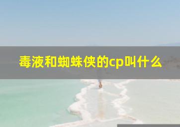 毒液和蜘蛛侠的cp叫什么