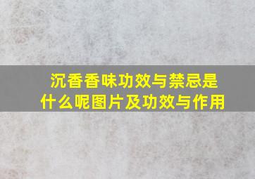 沉香香味功效与禁忌是什么呢图片及功效与作用