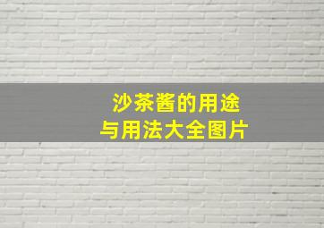 沙茶酱的用途与用法大全图片