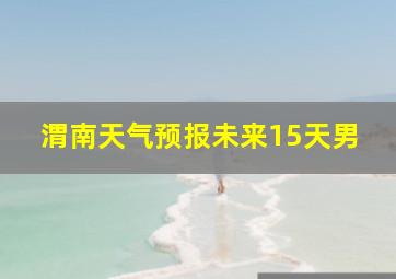 渭南天气预报未来15天男