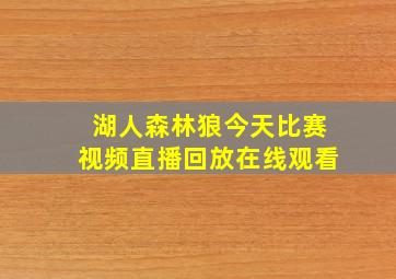 湖人森林狼今天比赛视频直播回放在线观看