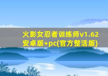 火影女忍者训练师v1.62安卓版+pc(官方整活版)