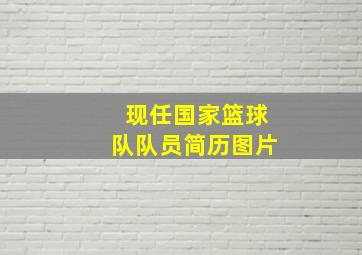 现任国家篮球队队员简历图片