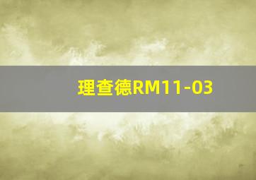 理查德RM11-03