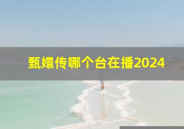 甄嬛传哪个台在播2024