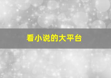 看小说的大平台