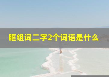 眶组词二字2个词语是什么