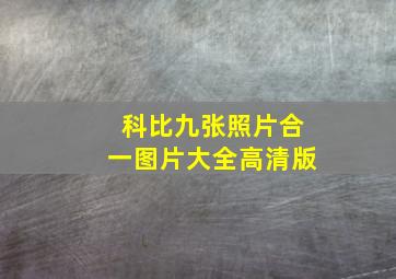 科比九张照片合一图片大全高清版