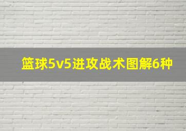 篮球5v5进攻战术图解6种