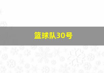 篮球队30号