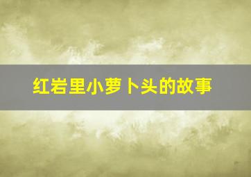 红岩里小萝卜头的故事