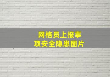 网格员上报事项安全隐患图片