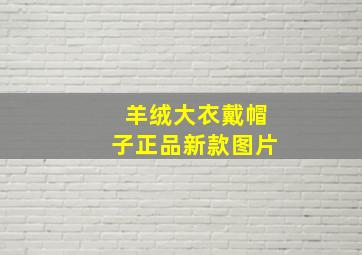 羊绒大衣戴帽子正品新款图片