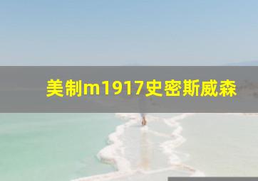 美制m1917史密斯威森