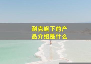 耐克旗下的产品介绍是什么