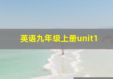 英语九年级上册unit1