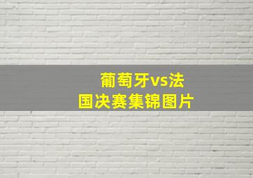 葡萄牙vs法国决赛集锦图片