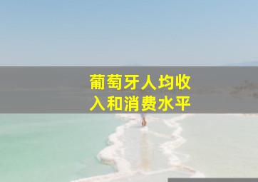 葡萄牙人均收入和消费水平