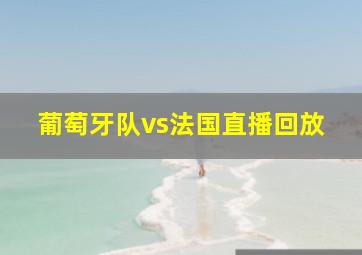 葡萄牙队vs法国直播回放