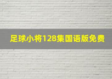 足球小将128集国语版免费