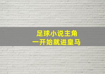 足球小说主角一开始就进皇马