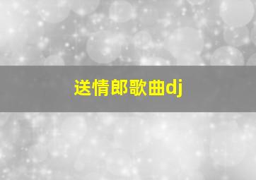 送情郎歌曲dj