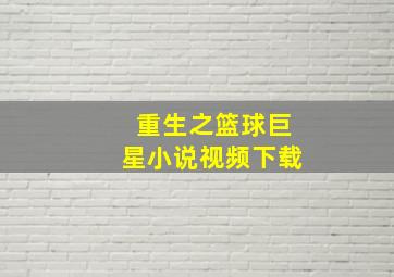 重生之篮球巨星小说视频下载