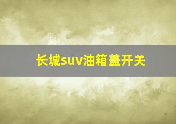 长城suv油箱盖开关