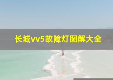 长城vv5故障灯图解大全