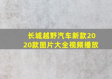 长城越野汽车新款2020款图片大全视频播放