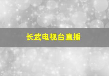 长武电视台直播