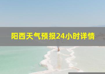 阳西天气预报24小时详情